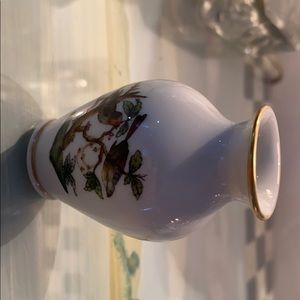 2 1/2 inch herend vase and 1 3/4 inch diameter